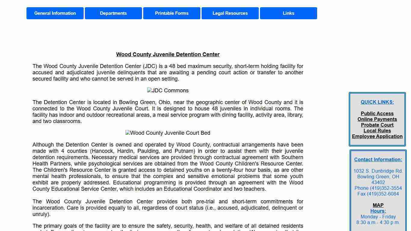 Wood County Juvenile Detention Center