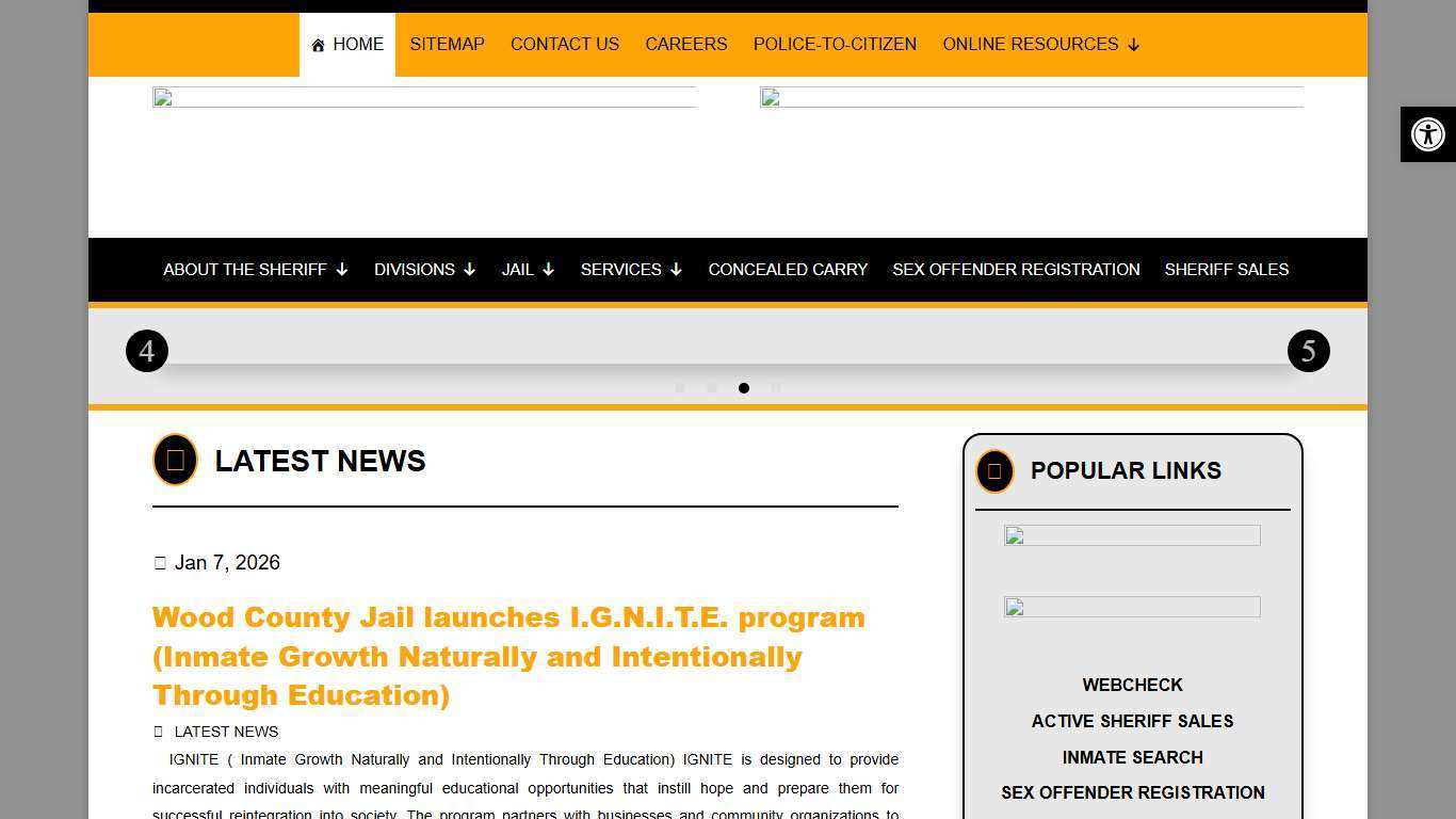 Wood County Sheriff's Office - Sheriff Mark Wasylyshyn | Wood County Sheriff's Office - Sheriff Mark Wasylyshyn